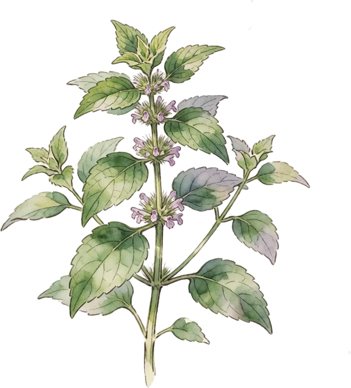 Botanical illustration of Anise Hyssop
