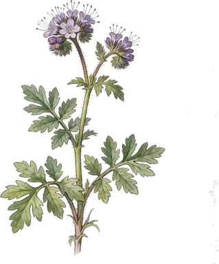 Phacelia (Lacy Phacelia)