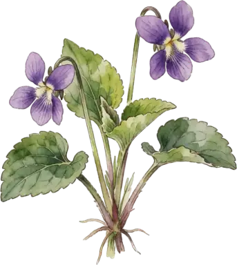 Sweet Violet & Native Violets