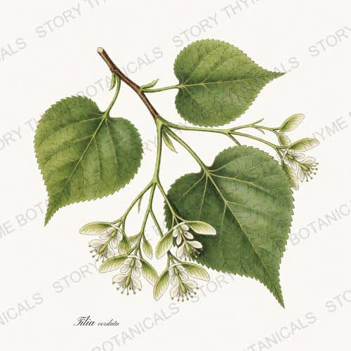 Linden — a print from the Tea Herbs collection