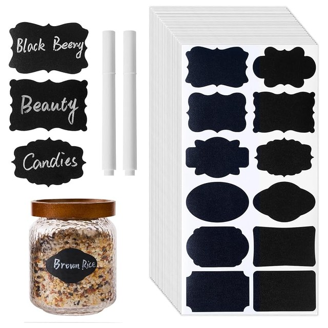 Chalkboard Labels with Marker