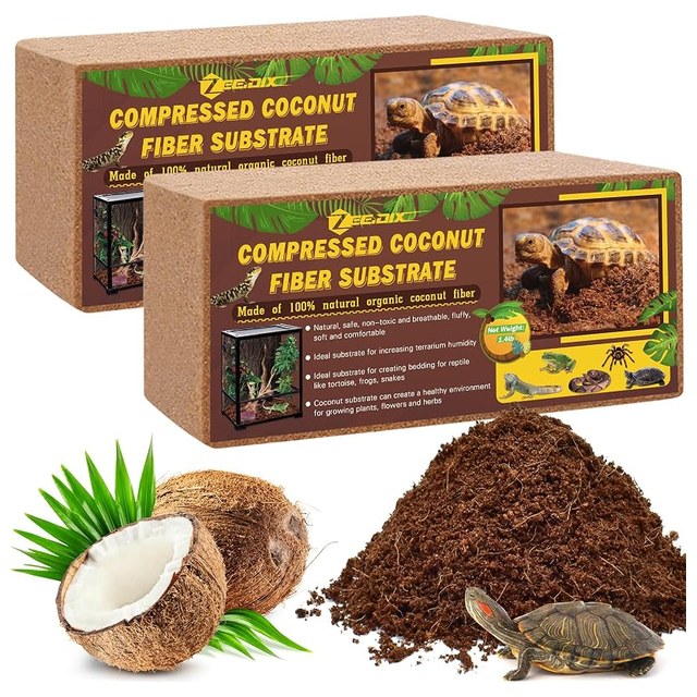 Coco Coir Bricks, 2-Pack