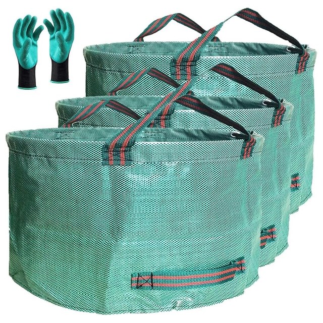 Reusable Leaf Bags, 63 Gal, 3