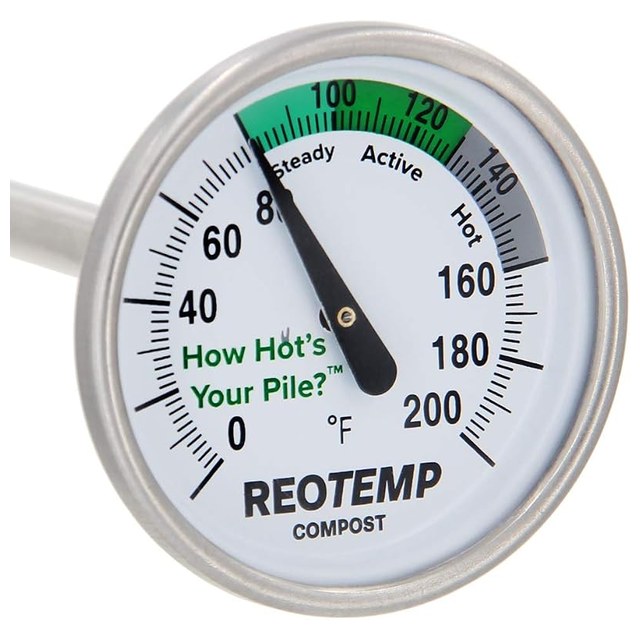 REOTEMP Backyard Compost Thermometer