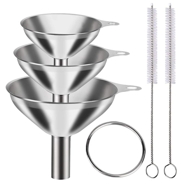 Stainless Funnel Set