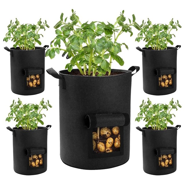 Potato Grow Bags, 10 Gal, 5