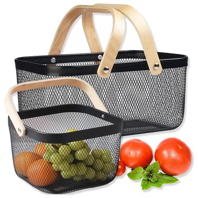 Wire Harvest Baskets, 2