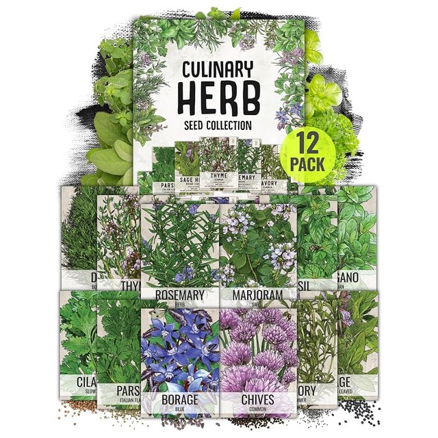 Culinary Herb Seed Collection