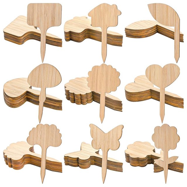 Bamboo Plant Labels, 90-Pack