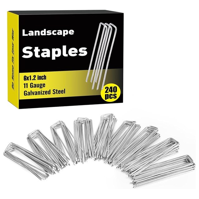 Landscape Staples, 6 in