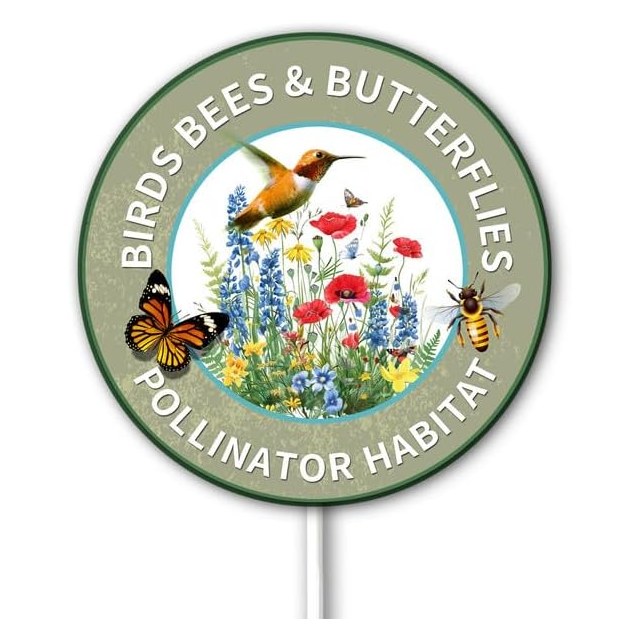 Pollinator Habitat Sign