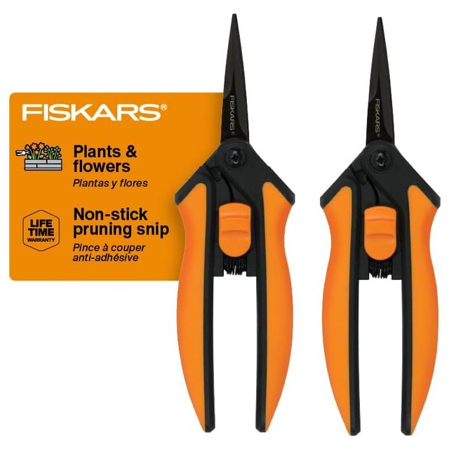 Fiskars Micro-Tip Snips, 2-Pack