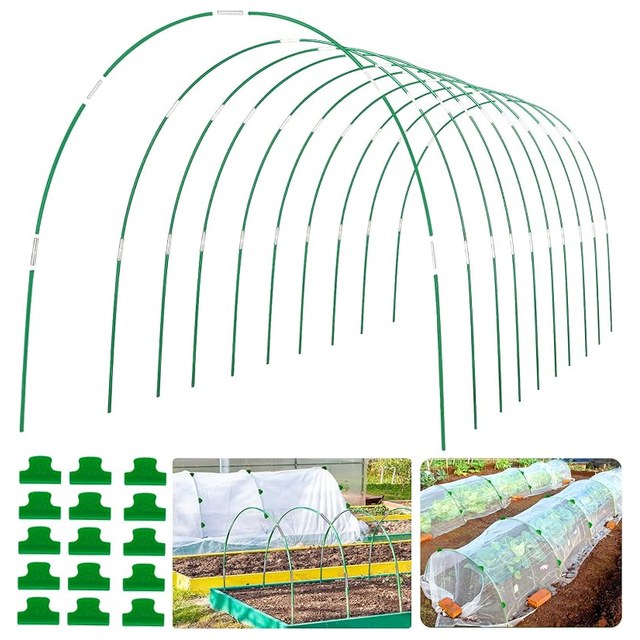 8-Ft Greenhouse Hoops, 6 Sets