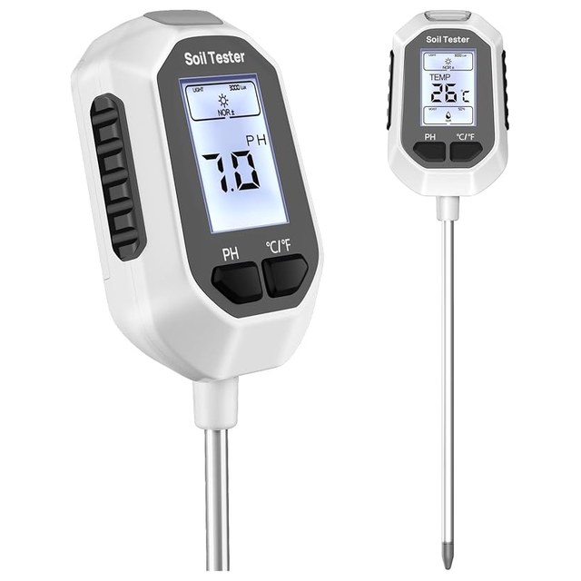 4-in-1 Soil Meter (pH + Moisture)