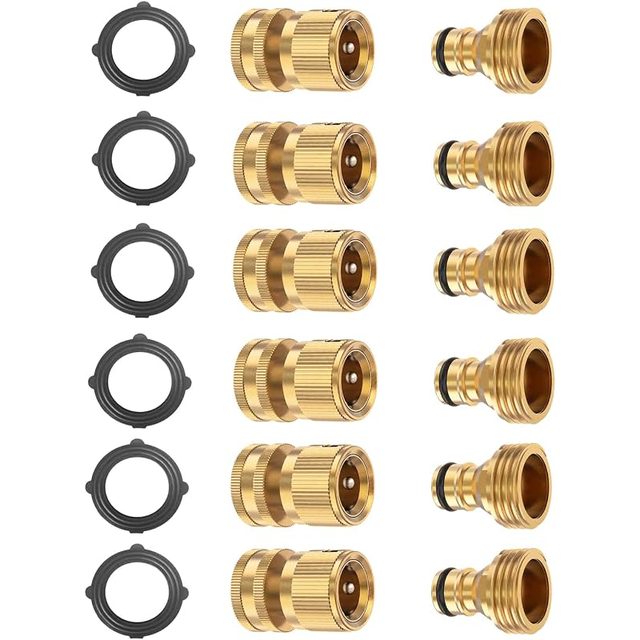 BoArt Solid-Brass Quick Connect Set