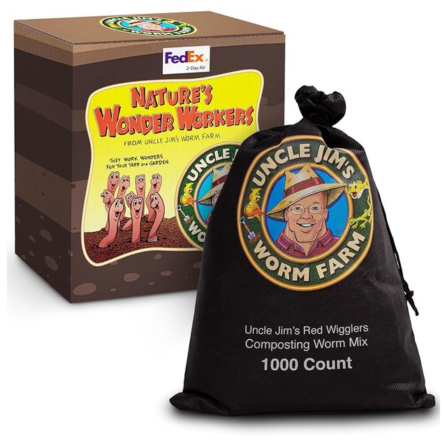 Uncle Jim's Red Wigglers, 1000