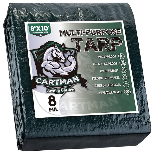 Poly Tarp, 8x10, 8 Mil