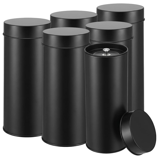 Airtight Tea Tins, 6