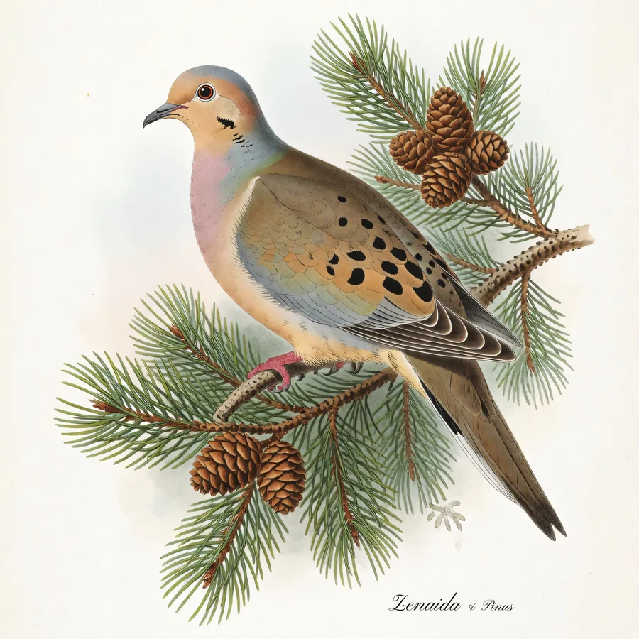 Zenaida Pinus artwork