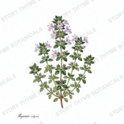 Thyme botanical print